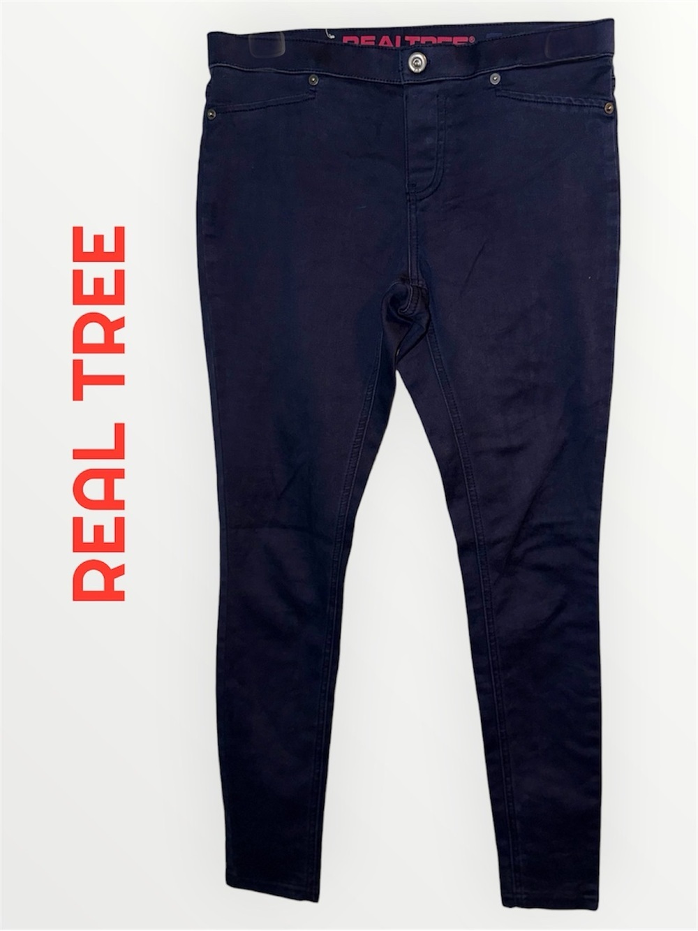 🌺Real Tree Blueberry Skinny Jeans